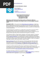 Download 2011 Global Education Conference Press Release - November 8 2011 by Lucy Gray SN72045584 doc pdf