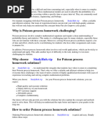 Poisson Process Homework Solutions