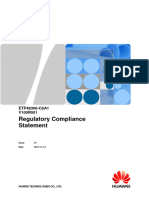 ETP48300-C6A1 Regulatory Compliance Statement