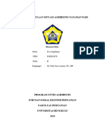 Analisis Pemetaan Situasi Agribisnis Tanaman Padi