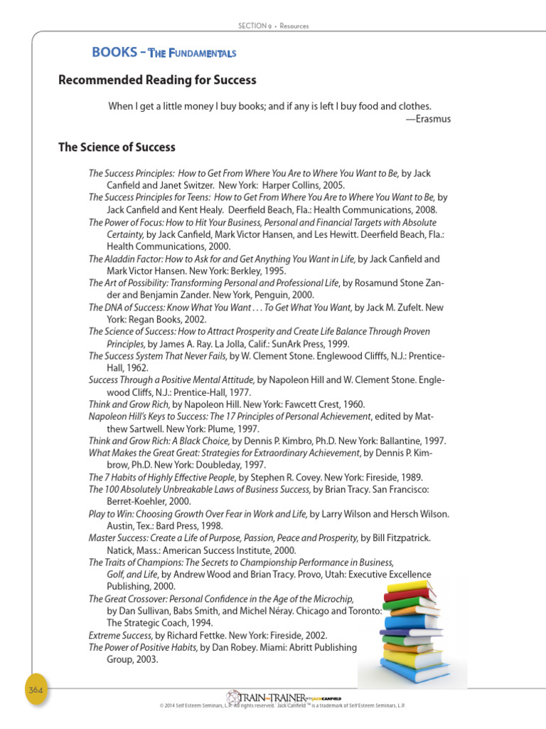 SUCCESS PRINCIPLES-SuggestedResourcesList | PDF | Copyright | Law Of ...