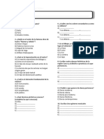 EVALUACIÓN DIAGNÓSTICA arte y cultura_080709