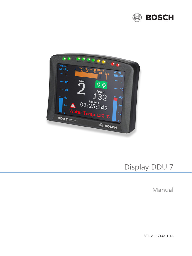 DDU 7 Manual | PDF | Ethernet | Computer Network