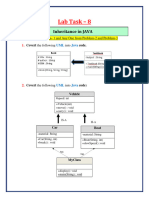 OOP - Lab Task-8 - Inheritance