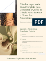 Cabelos Impecaveis Guia Completo para Combater A Queda de Cabelo Naturalmente e Elevar Sua Autoestim