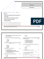 Maths Grade 4 Assignment Term 12022