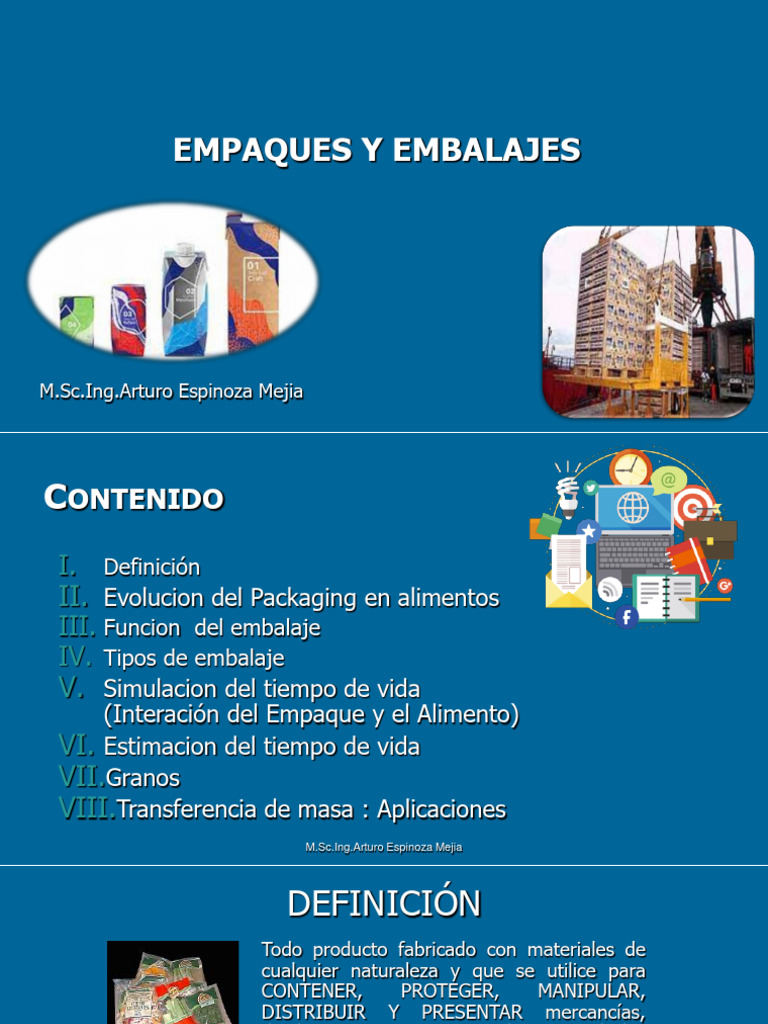 Funciones y Evolución del Empaque | PDF | Difusión | El plastico