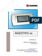 Maestro XS Reference Manual Version 2.0