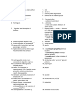 Protein Metabolism