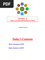 Lecture - 2-Basic Conecpts and Features of OOP