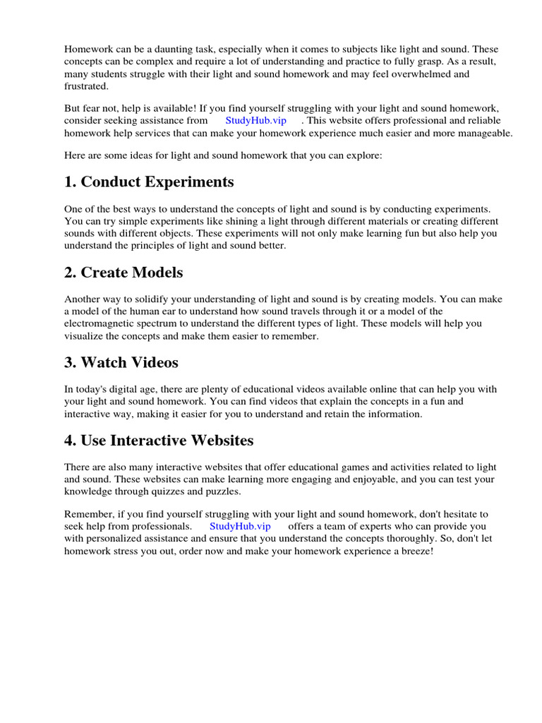 light-and-sound-homework-ideas-pdf-light-waves