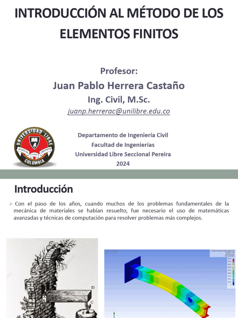 Método Elementos Finitos en Ingeniería | PDF | Método de elementos ...