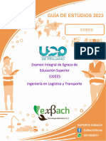 Guiadeestudio EXIEES2023 UPPenjamo Ingen Logisticay Transporte