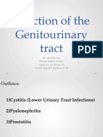 Infection of the Genitourinary tract.Aya