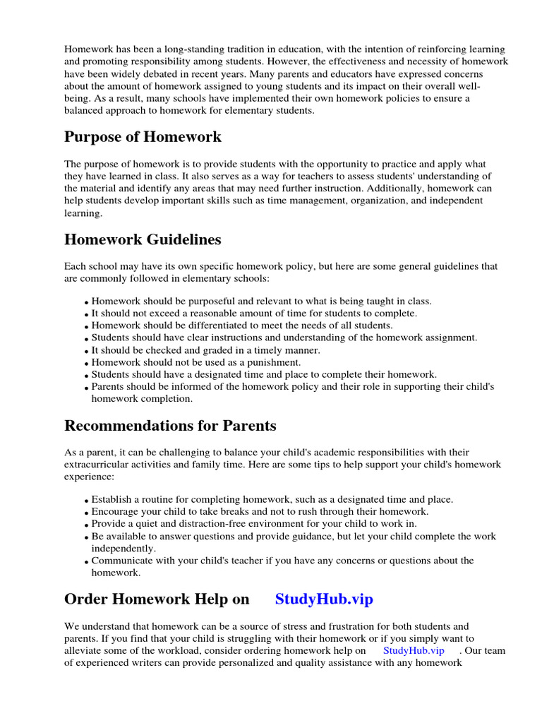 sample-elementary-homework-policy-pdf-homework-teachers