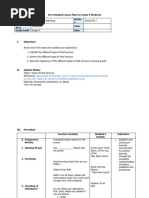 Detailed Lesson Plan 4a's