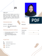 Contoh CV - Mira