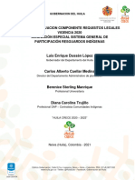 Evaluación Del Componente de Requisitos Legales 2020 - SGP - AESGPRI