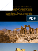 Las Ruinas de Palmira Siria