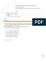 CLIQUE AQUI PARA REALIZAR A PROVA CURRICULAR - DIA 29 - 03 - 2024 A 01 - 04 - 2024 - VALOR 6,0 PONTOS - 2 OPORTUNIDADE - Revisão Da Tentativa 2