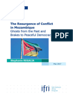 Mozambique, los fantasmas del pasado amenazan su democracia 