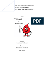 Informe de Pracgtica Bando de Sangre #3