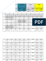 Cuadro de Clases 9no Semestre