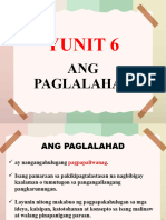 Yunit 6 Paglalahad