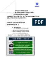 ISO 9001 -2015 20 PUNTOS 