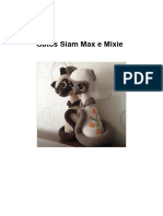 Gatos Siam Max e Mixie
