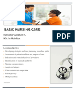 Introduction To Basic Nursing Care