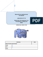 Laboratorio 03 - Desarrollo de Programas Con Formularios y Manejo de Datos