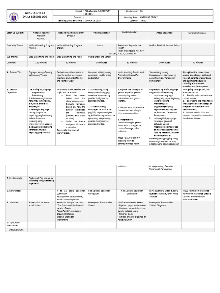 CATCHUPFRIDAYmarch 15 PDF