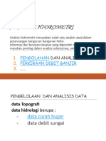 Analisis Hidrologi