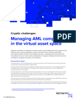 Managing Aml Compliance in The Virtual Asset Space