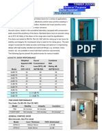 KOEL Acoustic Timber Door Spec