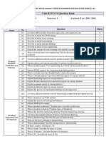 END SEM EXAM UNIT III TO VI Question Bank-PDD