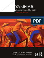 Myanmar Political Economy and Society Taylor and Francis Group Second Edition