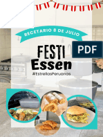 Recetario 1 - Festi Essen