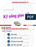 Chuyen de 2. Ky Nang Giao Tiep