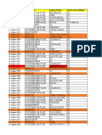 Aug To Sept Income and Expenses