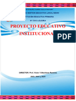 Proyecto Educativo Institucional - Iep N 72415i 2023