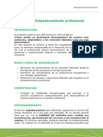 Unidad 4 - Empoderamiento Profesional