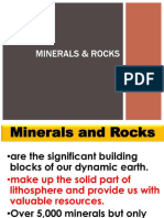 Minerals - Rocks