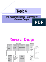 Chapter 5 - Element of Research Design