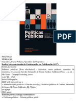 Livro Politicas Públicas (Secchi 3a edição)