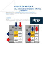 Herramientas para Elaborar Análisis de Factores y Estrategias