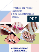 Application of Basic Nail Designs
