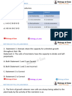 NEET BIOLOGY FULL MOCK 100 Qs