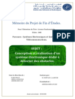 Rapport de Mon PFE, Sciences PH, Parcours Électronique.